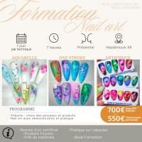 Nail Art : Aquarelle,One stroke ou artistique
